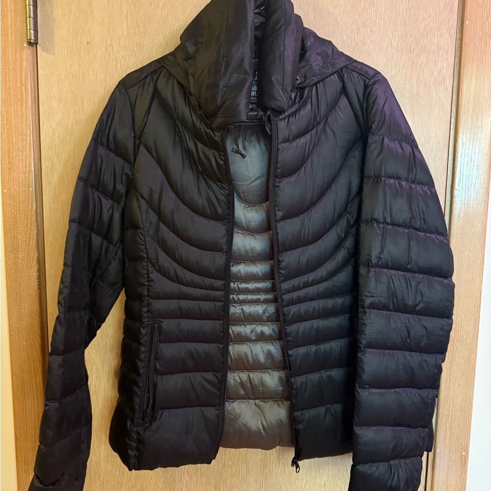 a.n.a Women's Quilted Black Puffer Jacket NEW